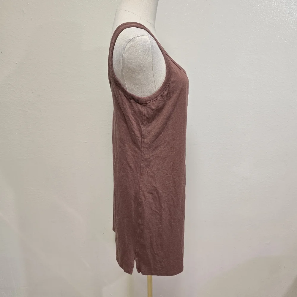 Lululemon Classic-Fit Cotton-Blend Scoop Dress Ancient Copper Size 6